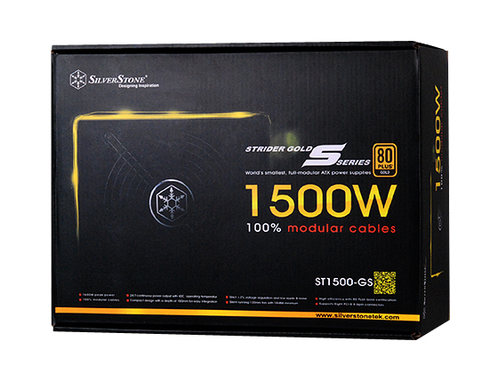 Silverstone strider gold s ST1500-GS 01